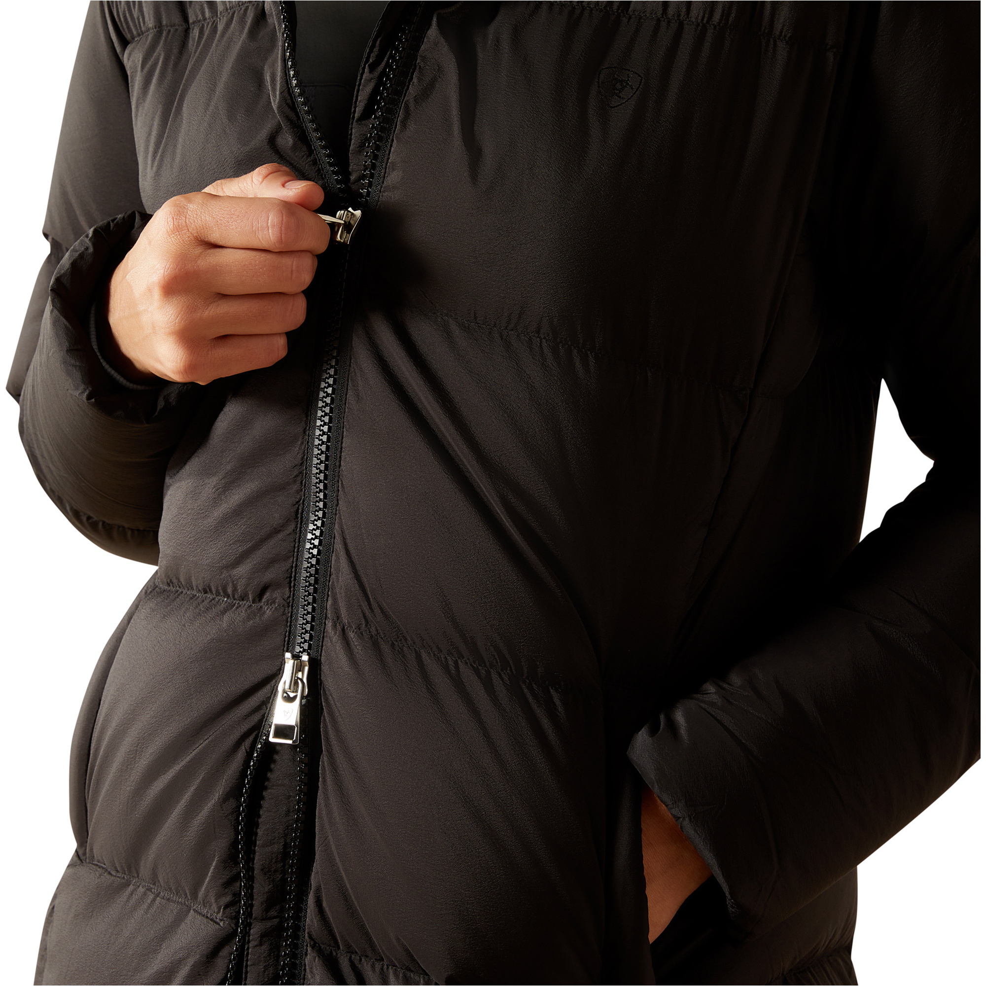 2025 Ariat Womens Ultrapuff Down Coat 10062378 - Black